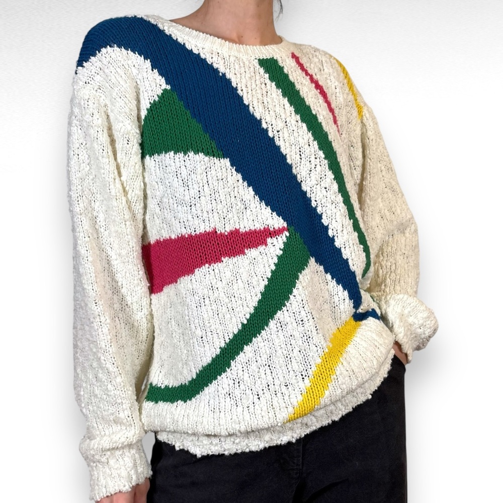 Colorful Abstract Sweater